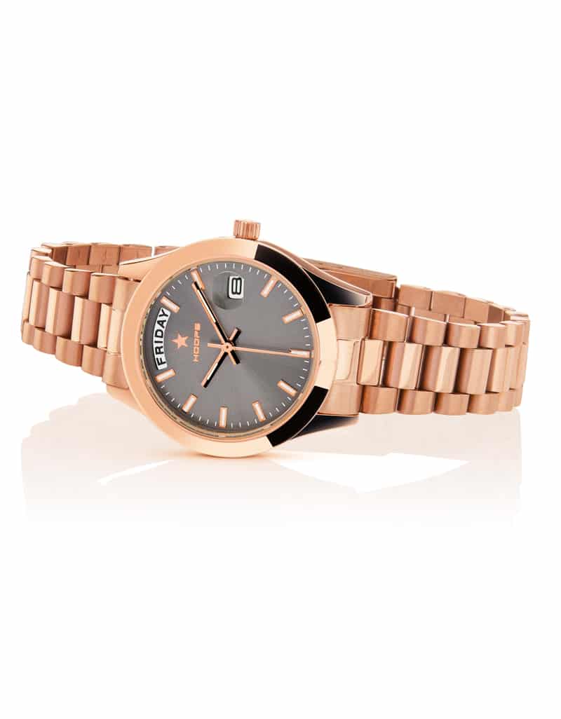 Orologio Hoops Luxury Day Date Donna 32mm Rose Gold - Gioielli Rossetti