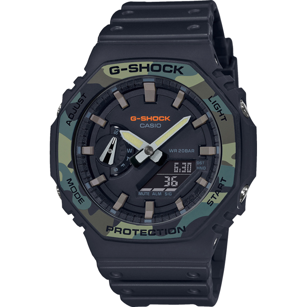 Orologio Uomo Casio G-Shock Classic Nero Ghiera Mimetica