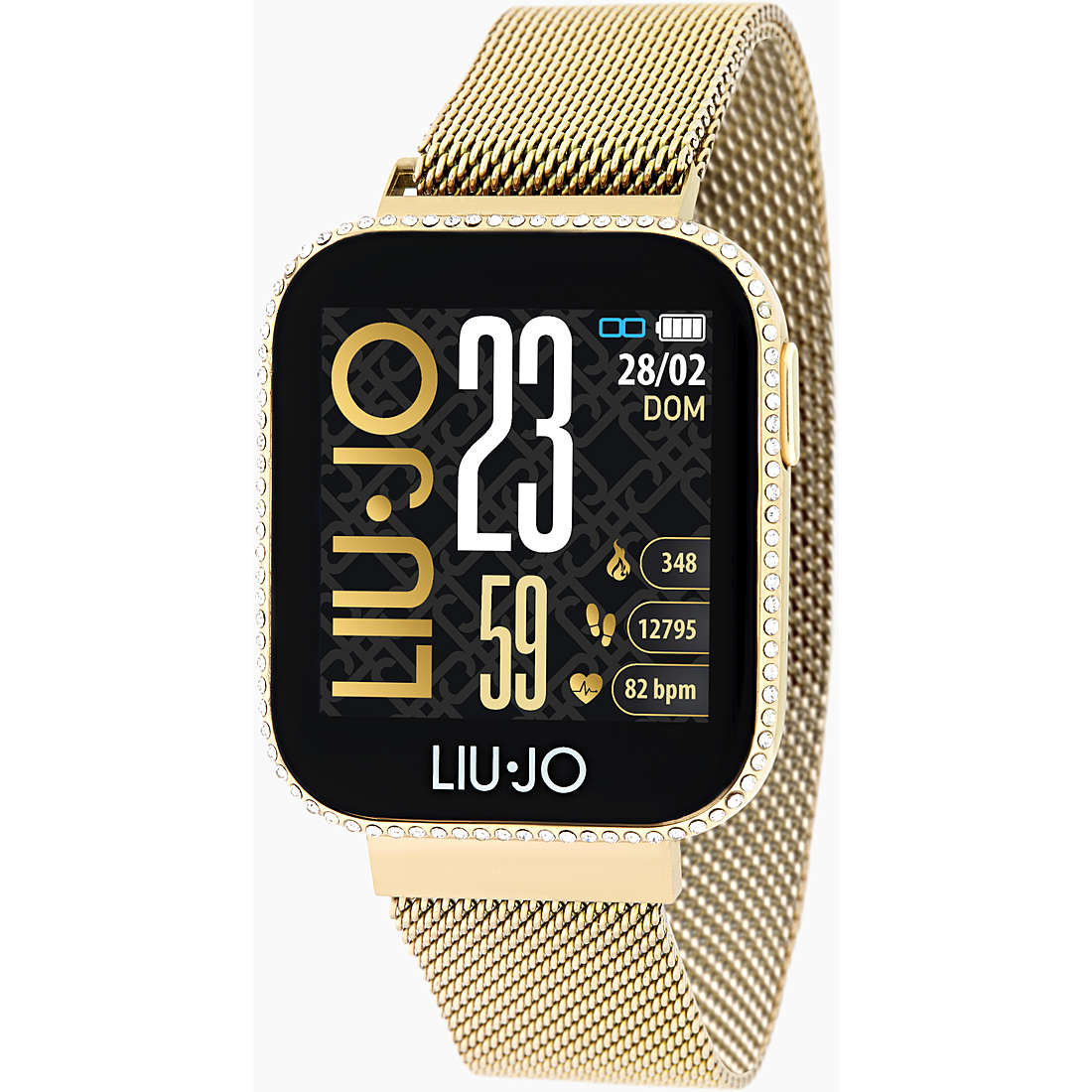 Smartwatch Liu-Jo Unisex Acciaio Oro