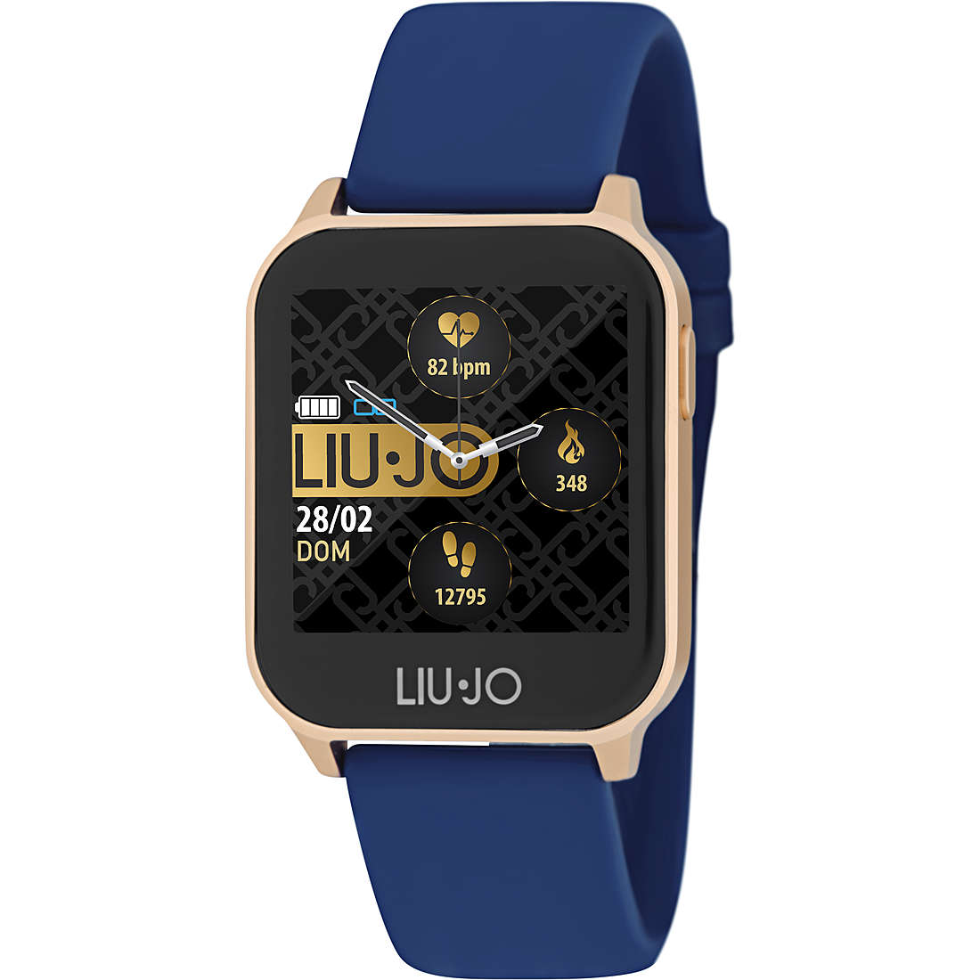 Smartwatch Liu-Jo Unisex Silicone Oro e Blu
