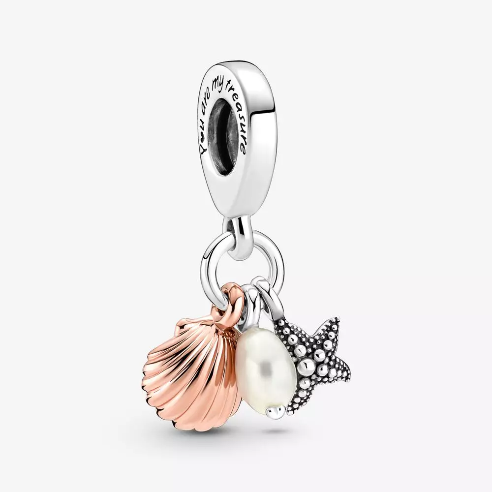 Charm Pandora Pendente Tesori del Mare Conchiglia Perla Stella - Gioielli  Rossetti