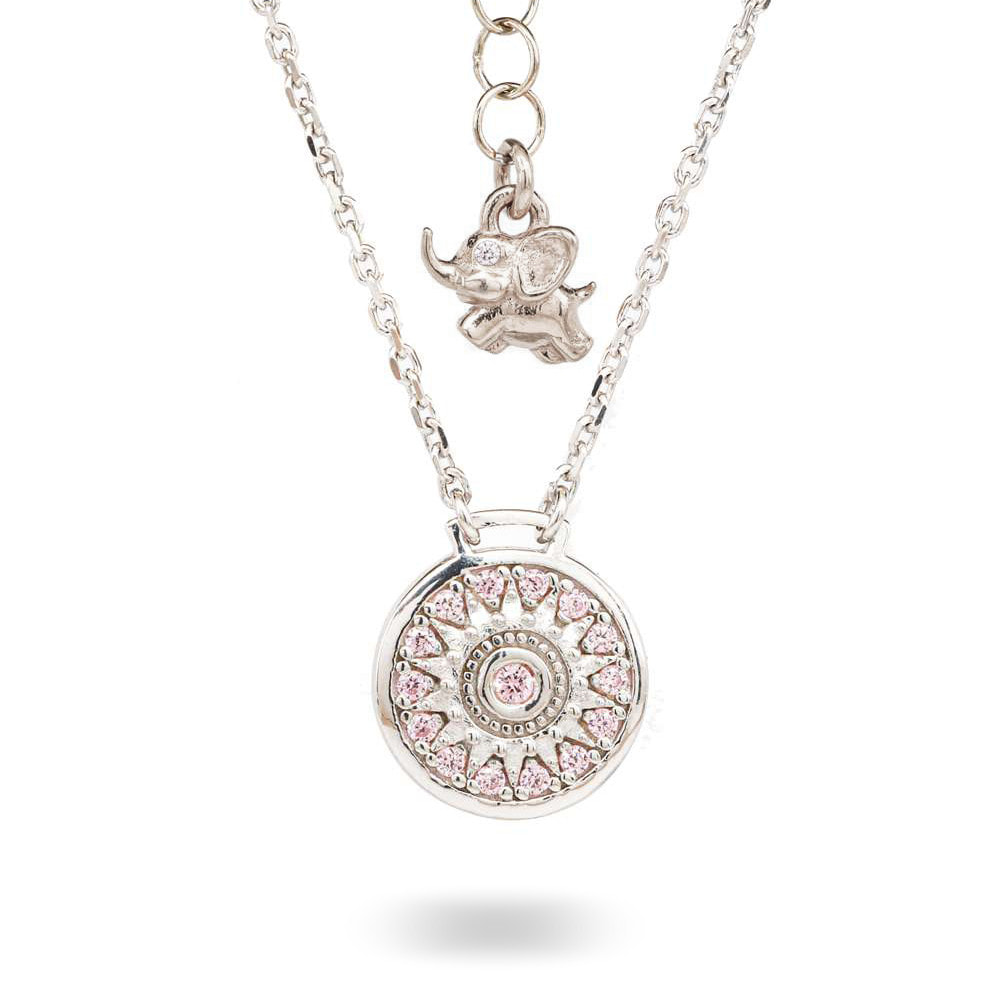 Collana Bimba Natività Rosa Ellius Jewelry - R734 Rosa